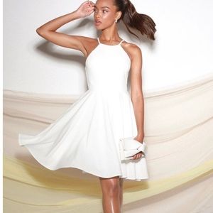 Irresistible Charm White Midi Dress
